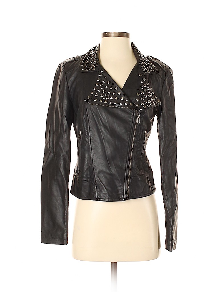Forever 21 Black Faux Leather Jacket Size S - 61% off | thredUP