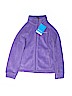 Columbia 100% Polyester Purple Fleece Jacket Size 7 - 8 - photo 1