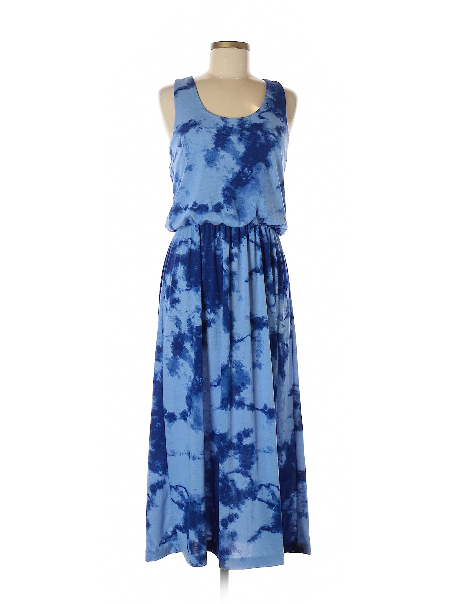 Faded Glory Women Blue Casual Dress Med | eBay