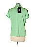 Adidas 100% Polyester Green Short Sleeve Polo Size L - photo 2