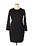 J. Crew Factory Store Black Casual Dress Size 14 - photo 1