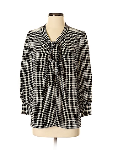 Kate Spade New York Long Sleeve Silk Top (view 1)