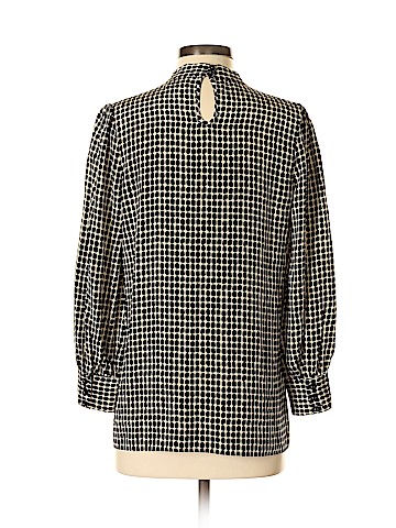 Kate Spade New York Long Sleeve Silk Top (view 2)