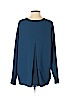 Vince. 100% Polyester Blue Long Sleeve Blouse Size S - photo 2