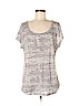 Splendid Gray Short Sleeve Top Size M - photo 1