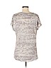 Splendid Gray Short Sleeve Top Size M - photo 2