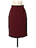 ISAAC 100% Wool Red Wool Skirt Size 4 - photo 1