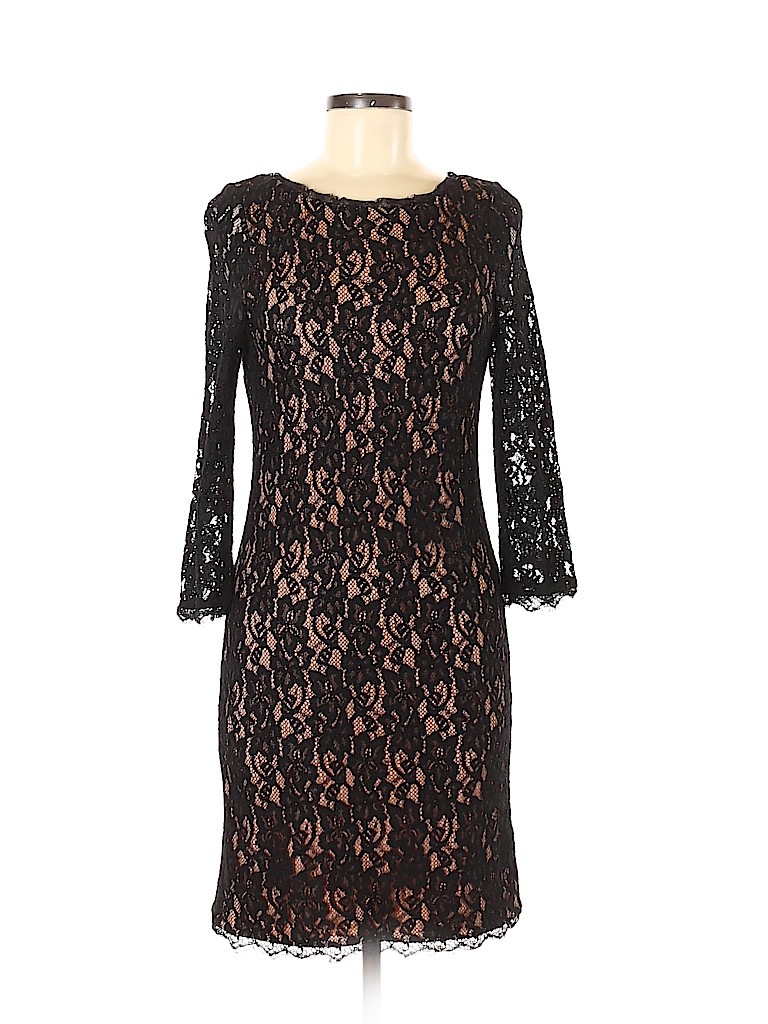 T. Babaton Floral Black Cocktail Dress Size 8 - 83% off | thredUP