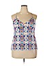 Ella Moss 100% Rayon Blue Sleeveless Top Size L - photo 1