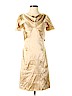 Zac Posen 100% Silk Tan Cocktail Dress Size 2 - photo 1