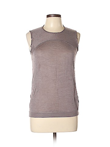 Emporio Armani Sleeveless Silk Top (view 1)