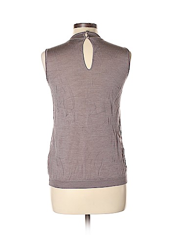 Emporio Armani Sleeveless Silk Top (view 2)