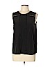 Kate Spade New York 100% Silk Black Sleeveless Silk Top Size 10 - photo 1