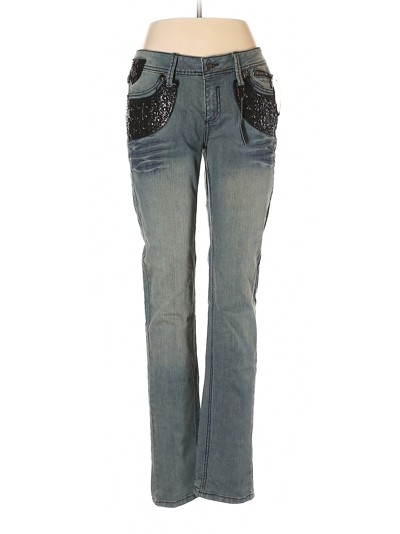 NWT Dereon Women Blue Jeans 11 | eBay