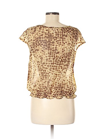 Kate Hill Short Sleeve Silk Top (view 2)