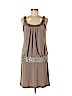 Sue Wong 100% Polyester Tan Cocktail Dress Size 6 - photo 1