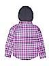 Columbia 100% Cotton Plaid Purple Long Sleeve Button-Down Shirt Size 8 - photo 2