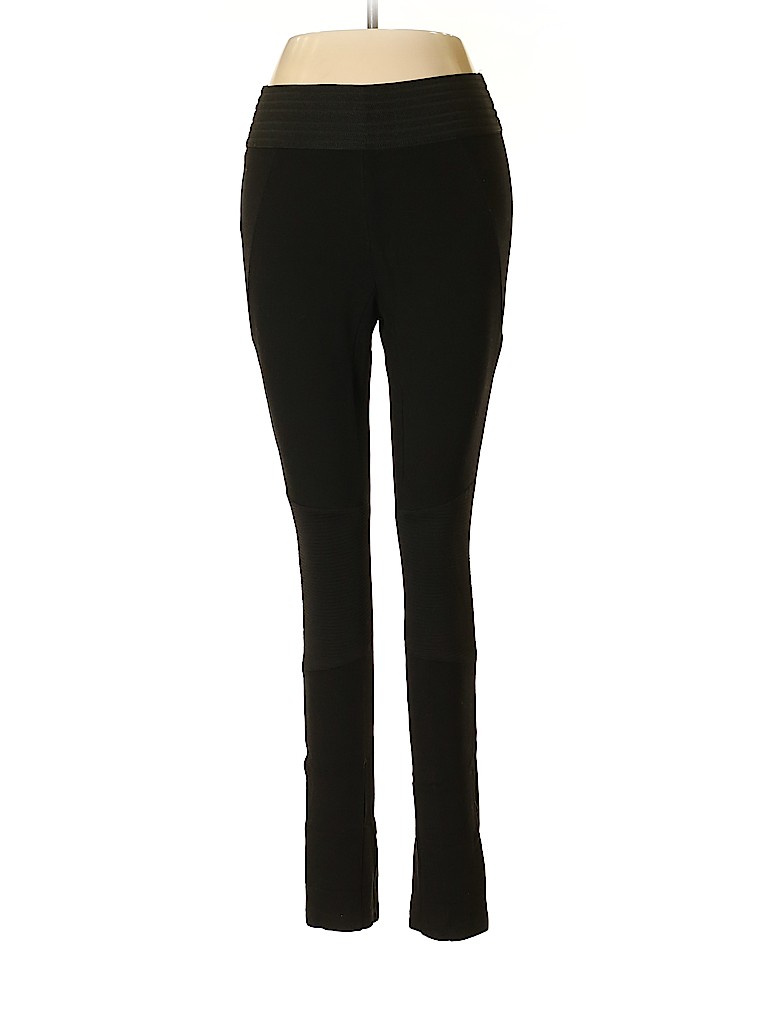 Zara Solid Black Yoga Pants Size M - 58 