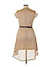 AUW 100% Polyester Tan Cocktail Dress Size L - photo 2