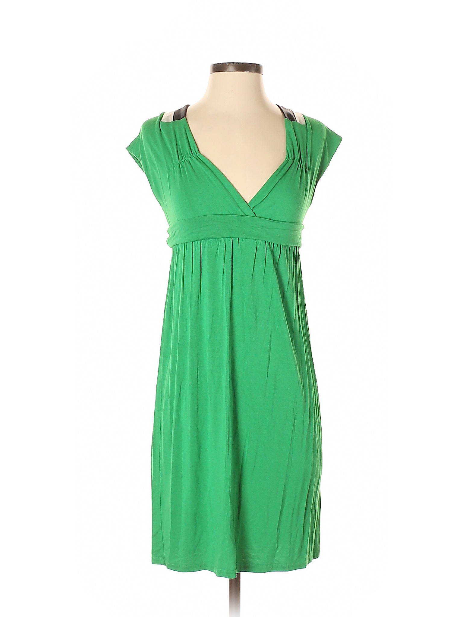 Banana Republic Factory Store Women Green Casual Dress 2 | eBay