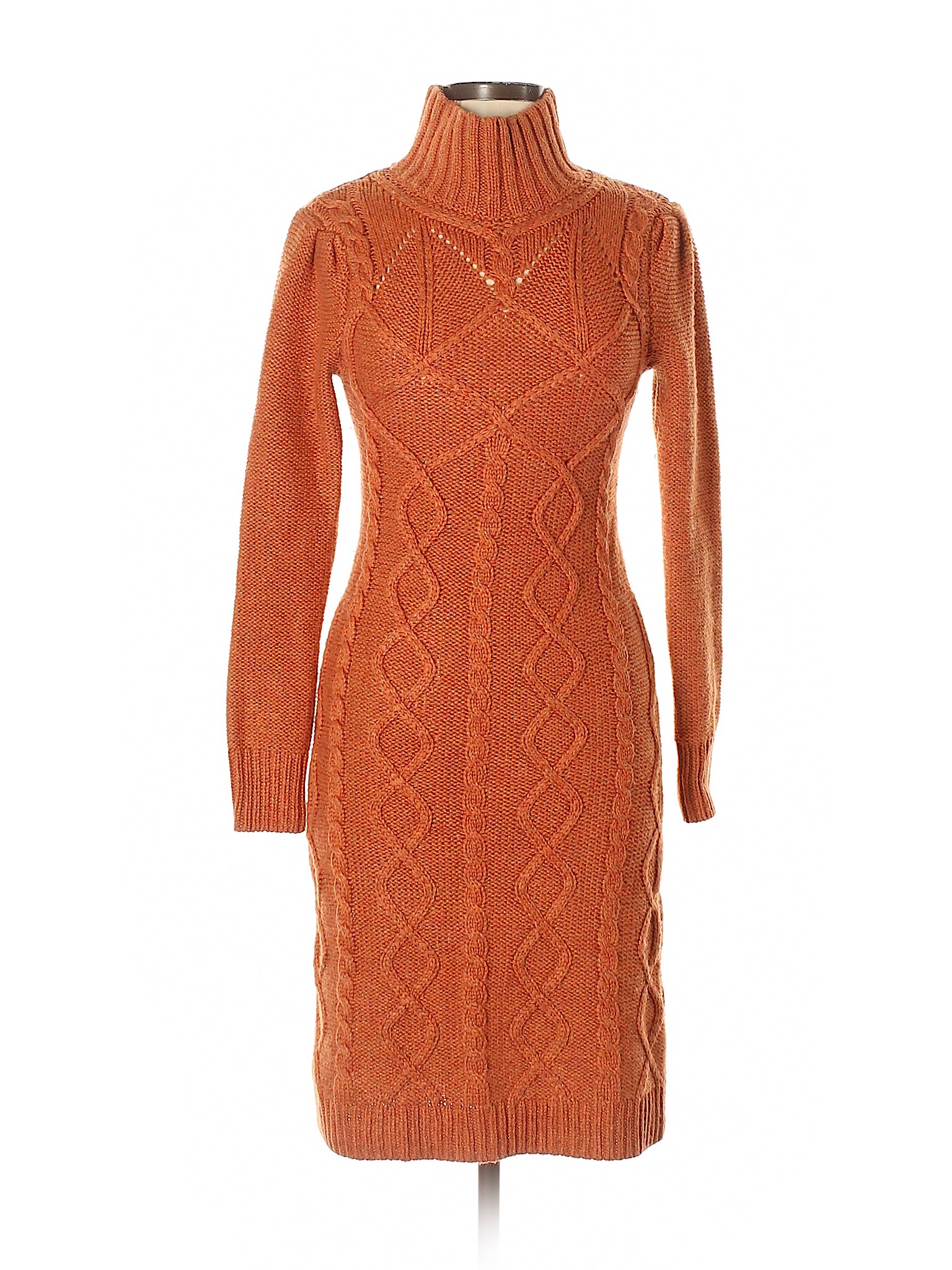 Moda International Women Orange Casual Dress Med | eBay