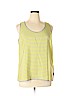 MICHAEL Michael Kors 100% Polyester Yellow Sleeveless Blouse Size XL - photo 1