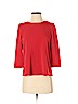 Dolce Vita 100% Polyester Red 3/4 Sleeve Blouse Size S - photo 1