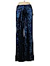 Cynthia Rowley TJX Blue Velour Pants Size 6 - photo 1