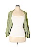 Lane Bryant 100% Acrylic Green Cardigan Size 14/20 Plus - photo 1