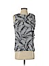 Ann Taylor Factory 100% Polyester Blue Sleeveless Blouse Size S (petite) - photo 1