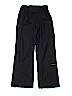 Columbia 100% Polyester Solid Black Snow Pants Size 10 - photo 2