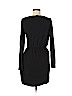Theory 100% Polyester Black Casual Dress Size M - photo 2