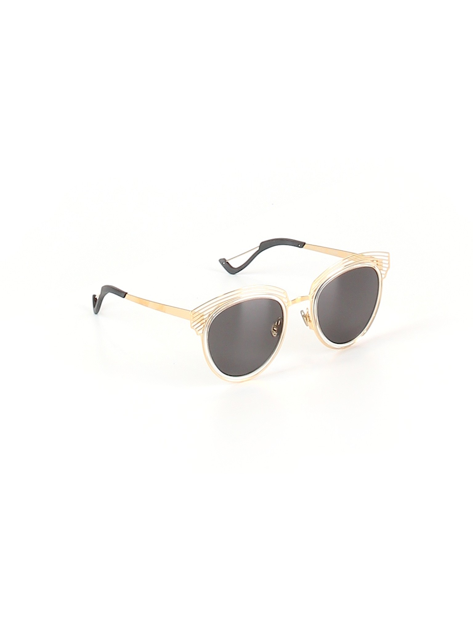christian dior gold glasses