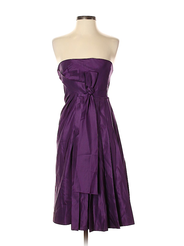 Prada Solid Purple Cocktail Dress Size 40 (IT) - 90% off | thredUP