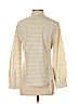 Banana Republic Factory Store 100% Polyester Tan Long Sleeve Blouse Size S (petite) - photo 2