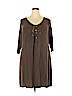 Eileen Fisher Brown Casual Dress Size XL - photo 1