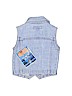 Jordache 100% Cotton Floral Blue Denim Vest Size S (youth) - photo 2