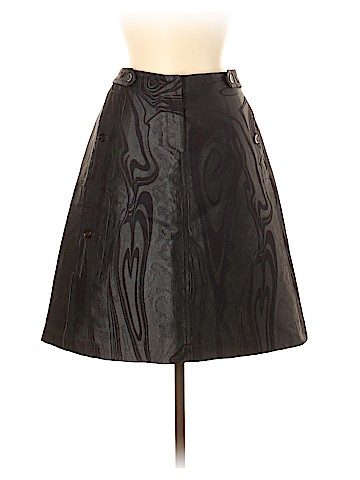 Nina Ricci Silk Skirt (view 1)