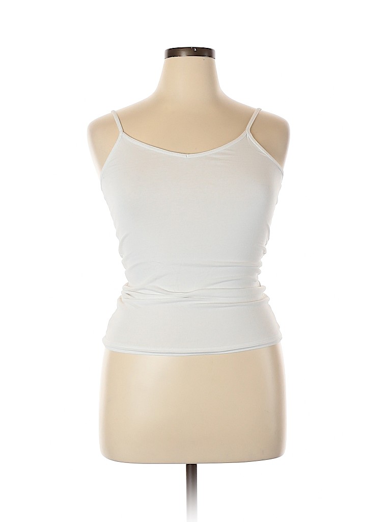 Forever 21 White Tank Top Size L - photo 1