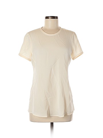 Giorgio Armani Short Sleeve Silk Top (view 1)