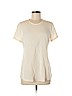 Giorgio Armani 100% Silk Ivory Short Sleeve Silk Top Size EU (IT) 44 / US 8 - photo 1