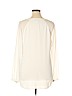 CAbi 100% Polyester White Long Sleeve Blouse Size XL - photo 2