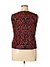 Connected Apparel Red Sleeveless Top Size XL - photo 2