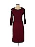 White House Black Market Red Casual Dress Size M - photo 2