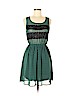 Wish 100% Polyester Green Casual Dress Size M - photo 1