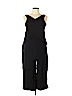 Veronika Maine 100% Viscose Black Jumpsuit Size 10 - photo 1