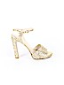 Nine West Gold Heels Size 8 - photo 1
