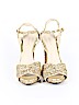 Nine West Gold Heels Size 8 - photo 2
