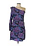 Charlie Jade 100% Silk Purple Casual Dress Size M - photo 1