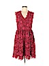 Kate Spade New York 100% Polyester Print Red Cocktail Dress Size 8 - photo 1
